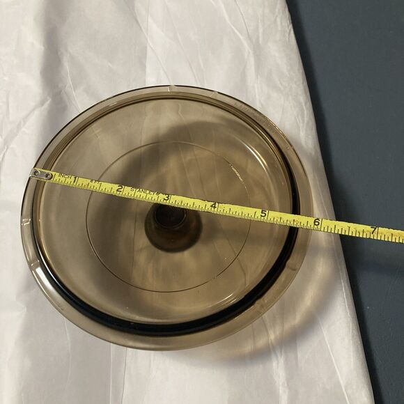 PYREX Visions P 81 C Amber Glass Replacement Lid - Picture 5 of 7